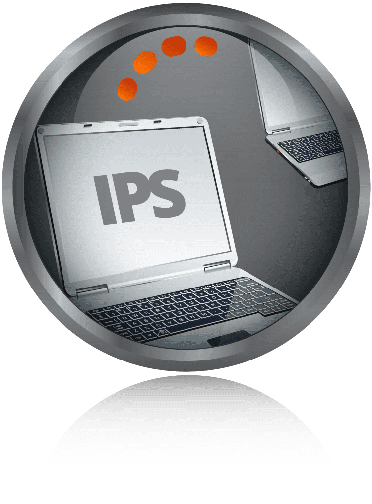 IPS laptops graphic illustration