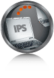 Laptop with IPS screen logo